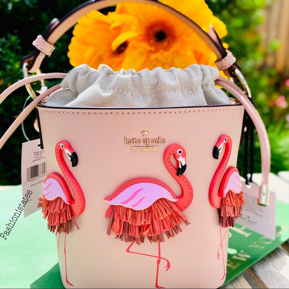 Kate spade flamingo pippa by the pool coin wallet - Picture 3 of 8